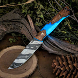 Primus - Glow in the Dark Maple burl Hybrid - Blue Glow Liners - mosaic pins