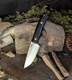 Orso - black canvas - Blue  Liners - Brass Pins