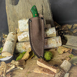 Feather - Shamrock Dymalux - Natural Canvas Liners - Natural Canvas Pins