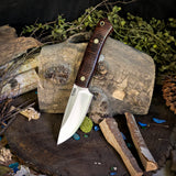 Orso - Stacked Leather - Red Liners - Mosaic Pins