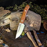 Orso - Natural Canvas Micarta - Aluminum Pins