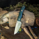 Orso - Evergreen Burlap - Yellow Liners - Copper Pins