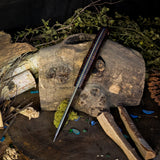 Orso - Stacked Leather - Blue Liners - Mosaic Pins