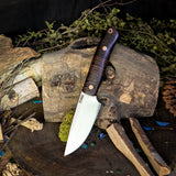 Orso - Stacked Leather - Thick Black Liners - Mosaic Pins