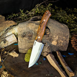 Orso Scandi - Spalted Hackberry -Blue Liners - Mosaic Pins