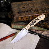 Catalyst - Jigged Stag Bone - Black Liners - Mosaic Pins