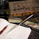 Catalyst - Blue Richlite - Natural Canvas micarta Liners - Natural Canvas Pins