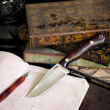 Catalyst - Stacked Leather - Purple Linen Liners - Mosaic Pins