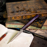 Catalyst - Stacked Leather - Purple Linen Liners - Mosaic Pins