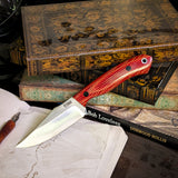 Catalyst -Firedog Canvas Micarta - Black Canvas Liners - Black Pins