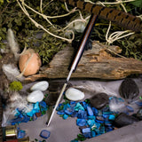 Kingfisher - Blue Richlite - Natural Canvas Liners - Natural Canvas Pins