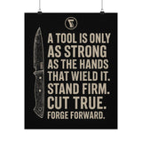 Forge Forward Poster