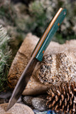 Arctic Hunter - Evergreen Burlap - Natural Canvas Liners - Natural Canvas Pins