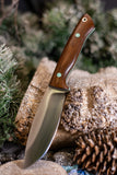 Arctic Hunter - Natural Canvas Micarta - Tiffany Blue Liners - Tiffany Blue Pins