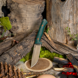 ARTEMIS EDC - Evergreen Burlap - Natural Canvas Liners -Natural Canvas Pins