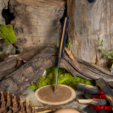 ARTEMIS EDC - Blue Richlite - Natural Canvas Liners - Butterscotch pins