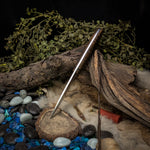 Fennec - Black Ash Burl - Black Liners - Black Pins