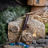 Gnome - Double Red Canvas Micarta - Black Canvas Liners - Black Pins