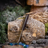 Gnome - Bloodstone Richlite - Black Liners - Aluminum pins