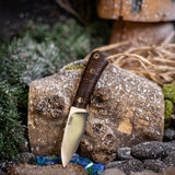 Gnome - Stacked Leather - Black Canvas Liners - Mosaic Pins