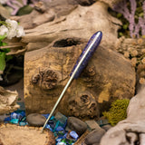 Carter - Purple Elder Burl - Mosaic Pin