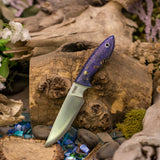 Carter - Purple Elder Burl - Mosaic Pin