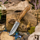 Artemis Huntress - Black Ash Burl - Black Canvas Liners - Mosaic Pins