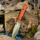 Arctic EDC - Orange Burlap - Black Canvas Liners - Black Pins