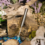 Regulator - Camo Canvas Micarta - Gray Liners - Brass Pins