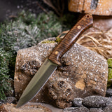 Artemis Bushcrafter - Dark Curly Mango - Black Canvas Liners - Mosaic Pins