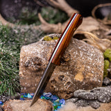 Custom Artemis Hunter - Desert Ironwood - Red and Black Liners - Mosaic Pins