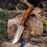 Custom Artemis Hunter - Desert Ironwood - Red and Black Liners - Mosaic Pins