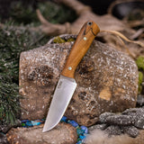 Custom Beartooth EDC - Spalted Maple - Camo Liners - Aluminum Pins