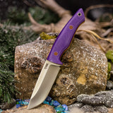 Mercury - Violet Linen - Thick Vintage Canvas Liners - Natural Canvas Pins