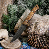 Ceres - Black Ash Burl - Black Canvas Liners - mosaic pins