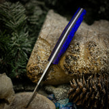 Renegade - Purple Glow Grip-X - Black Canvas and Purple Liners- Carbon Fiber Pins