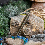 Backstrap - Green and Black Linen - Orange Liners - Mosaic pins +Green Arlen Sheath