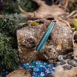 ARTEMIS EDC - Mexican Blanket - Teal Glow Liners - Blue Pins