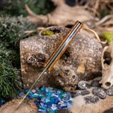 Artemis Hunter - Black Ash Burl - Black Canvas Liners - Mosaic Pins