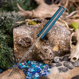 Apollo - Bora Bora Blue Grip-x - Black Canvas Liners - Black Pins