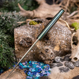 Apollo - Druid Burlap - Green Liners - Copper Pins