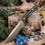 Apollo - Druid Burlap - Green Liners - Copper Pins