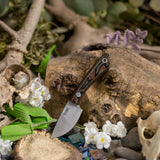 Deer Hook - Snakeskin Micarta - Aluminum Pins