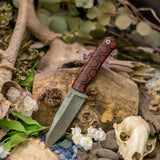 Prototype Raptor - Red Hexagon Grip-X - Red Liners - Black pins