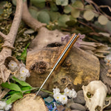 Mini Trapper - Black Ash Burl - Black Canvas Liners - Mosaic Pins