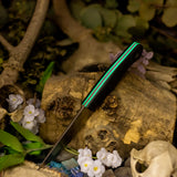 Horizon - Carbon Fiber Suretouch - Green Glow in The Dark Liners - Black Pins