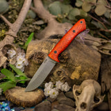 Artemis Hunter - Orange Grip-x - Black Canvas Liners - Black Pins