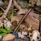 Artemis Huntress - Lacewood Burl - Black Canvas Liners - Mosaic Pins