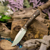 Artemis Ranch Hand - Black Oak - Natural Canvas Liners - Mosaic Pins