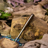 Custom Forged Skinner - Turkish Walnut - Black Liners - Copper Pins